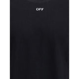 Off-White Black Cotton T-Shirt
