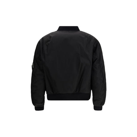 Prada Black Polyamide Bomber