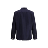 Brunello Cucinelli Black Fleece Wool Shirt