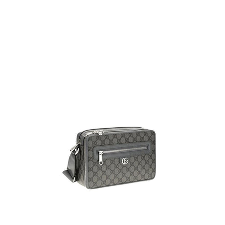 Gucci Gray Fabric Crossbody Bag