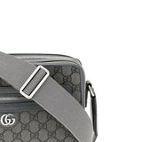 Gucci Gray Fabric Crossbody Bag