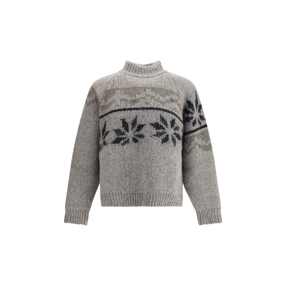 Magliano Gray Alpaca Vicugna Pacos Sweatshirt