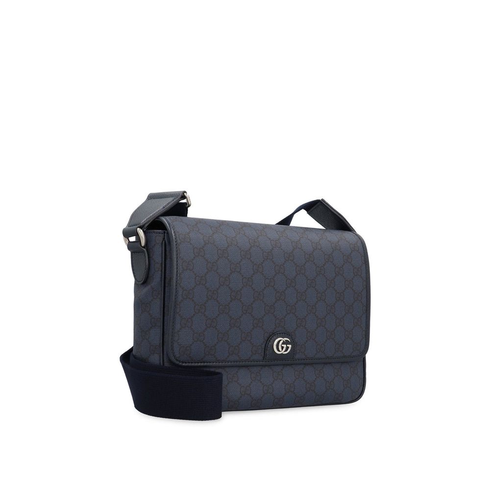 Gucci Blue Fabric Shoulder Bag
