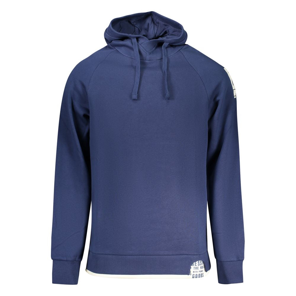 Rifle Blue Cotton Men's Sweatshirt