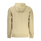 Rifle Beige Cotton Men Sweatshirt