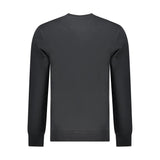 North Sails Black Cotton Men Sweatshirt