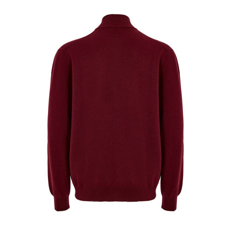 Gran Sasso Red Wool Turtleneck