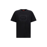 Gucci Black Cotton T-Shirt
