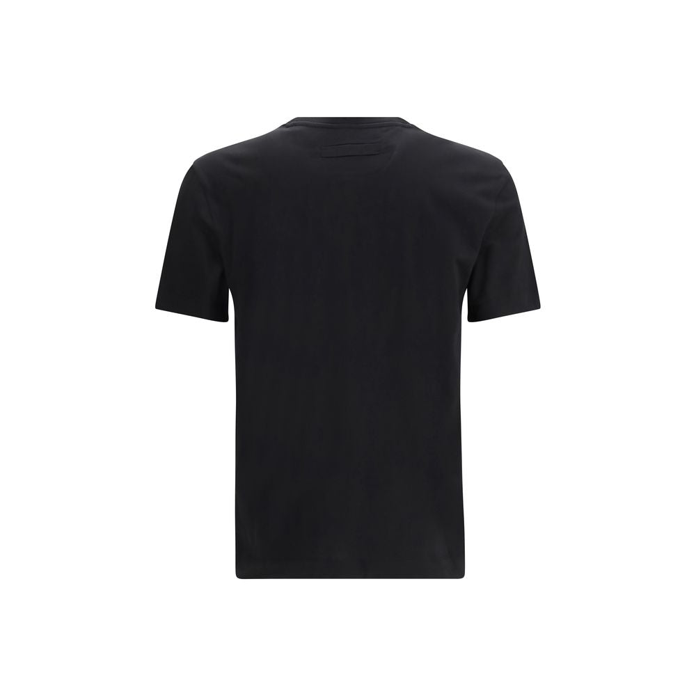 ZEGNA Black Cotton T-Shirt