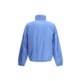 Prada Blue Recycled Polyamide Shell Jacket