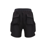 Amiri Black Cotton Bermuda Shorts