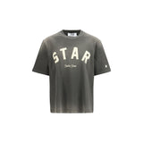 Golden Goose Gray Cotton T-Shirt