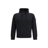 Stone Island Black Cotton Sweatshirt