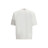 Thom Browne White Cotton Sportswear