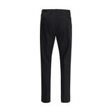 PT Torino Black Cotton Casual Pants