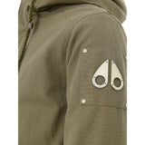 Moose Knuckles Green Cotton Parka