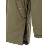 Moose Knuckles Green Cotton Parka