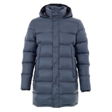Moose Knuckles Gray Nylon Coat