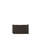 Bottega Veneta Brown Calfskin Cardholder
