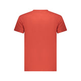 Tommy Hilfiger Red Cotton Men T-Shirt