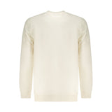 Tommy Hilfiger White Cotton Men Sweatshirt