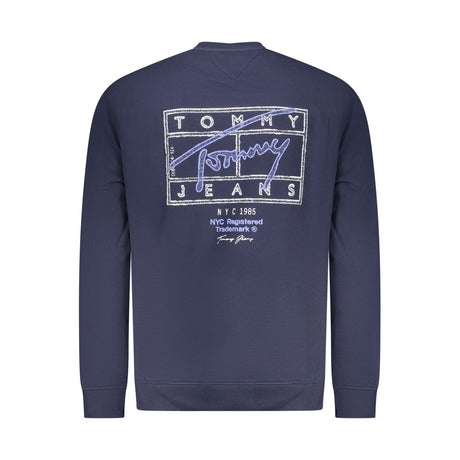 Tommy Hilfiger Blue Cotton Men Sweatshirt