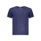 Calvin Klein Blue Cotton Men's T-Shirt