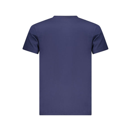 Calvin Klein Blu Cotton Men T-Shirt