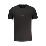 Guess Jeans Nero Cotton Men T-Shirt