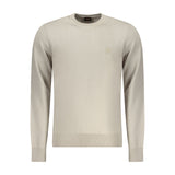 Hugo Boss Beige Cotton Men's Sweater