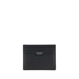 Ferragamo Black Calf Leather Bos Taurus Wallet