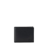 Ferragamo Black Calf Leather Bos Taurus Wallet