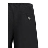 Prada Black Recycled Polyamide Swim Shorts