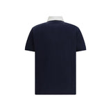 Gucci Blue Cotton Polo Shirt