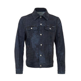 Dolce & Gabbana Gray Cotton Denim Jacket