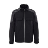 Moose Knuckles Black Nylon Biker Jacket