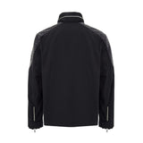 Moose Knuckles Black Nylon Biker Jacket