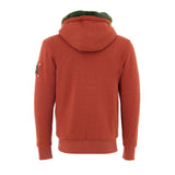 Moose Knuckles Orange Cotton Hoodie