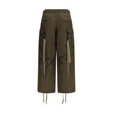 Sacai Bicolor Nylon Cargo Pants