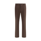 Burberry Brown Cotton Chino Pants