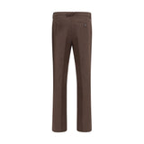 Burberry Brown Cotton Chino Pants