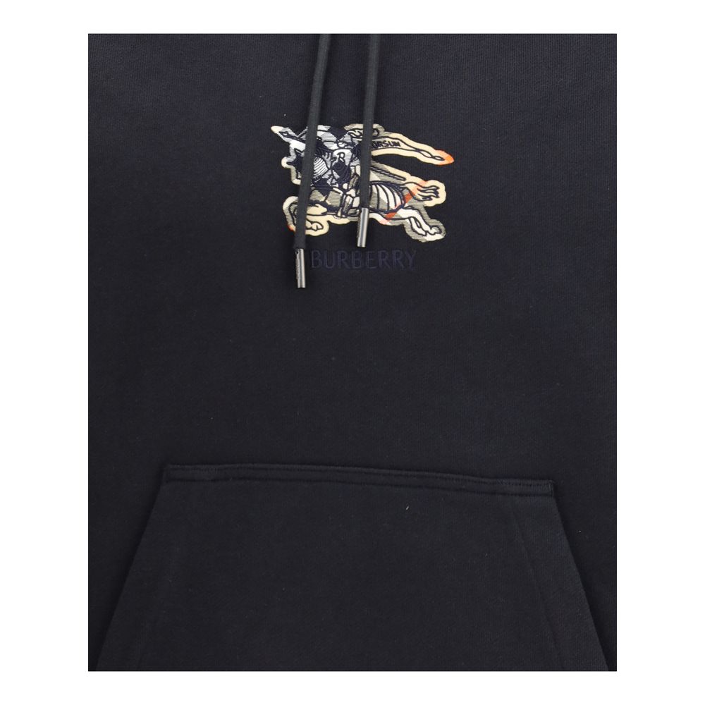 Burberry Black Cotton Sweatshirt