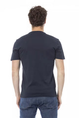 Baldinini Trend Blue Cotton T-Shirt