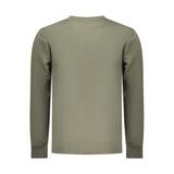 Coveri Moving Verde Cotton Men Sweatshirt