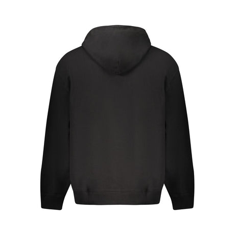 Calvin Klein Black Cotton Men Hoodie
