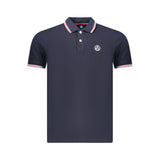 North Sails Blue Cotton Men Polo Shirt