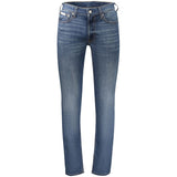 Calvin Klein Blue Cotton Men's Jeans