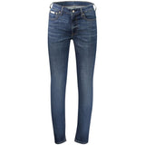 Calvin Klein Blu Cotton Men's Jeans