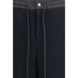 Sacai Black Cotton Athletic Pants