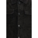 Salvatore Santoro Black Calf Leather Bos Taurus Clothing